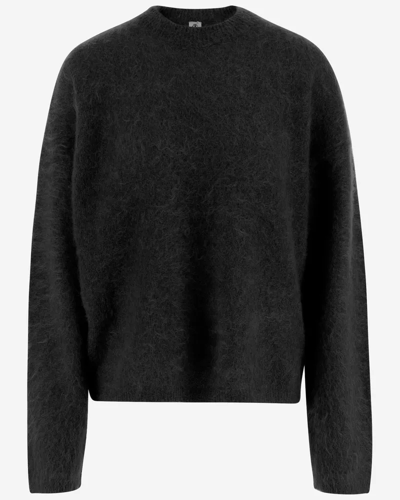 The Garment Das Kleidungsstück Stretch Mohair Blend Sweatshirt Black