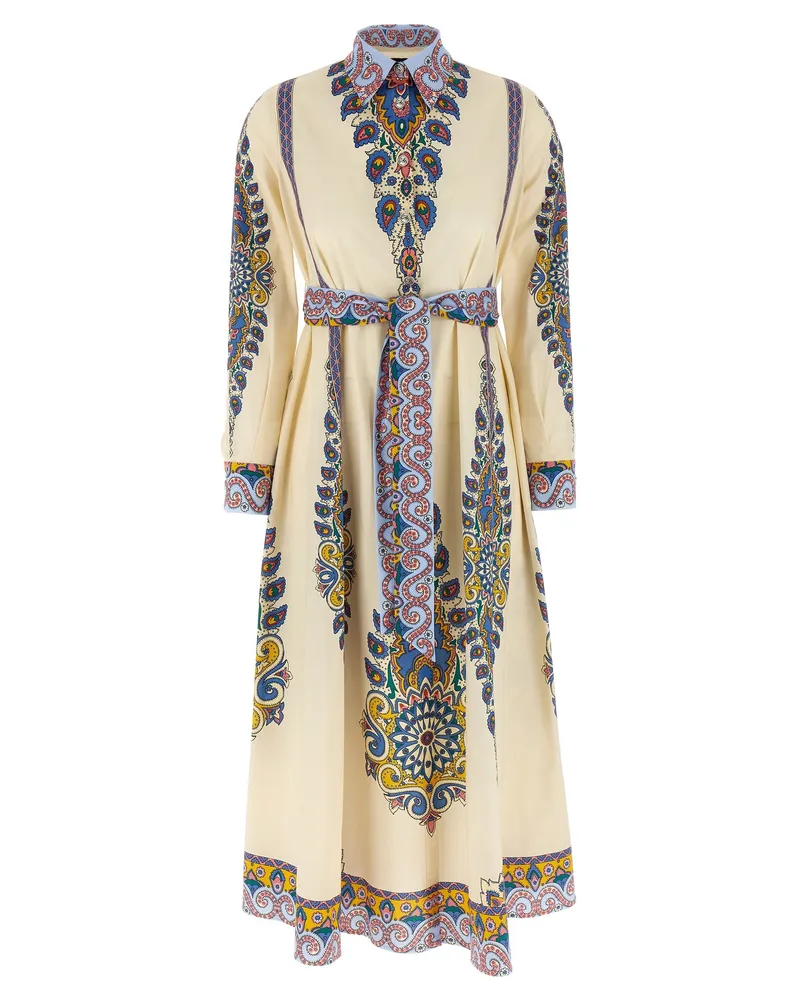 Etro Paisley Kleid Multicolor