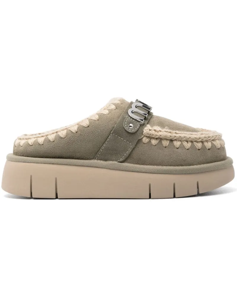 Mou Bounce Clog Pantoffeln Grey