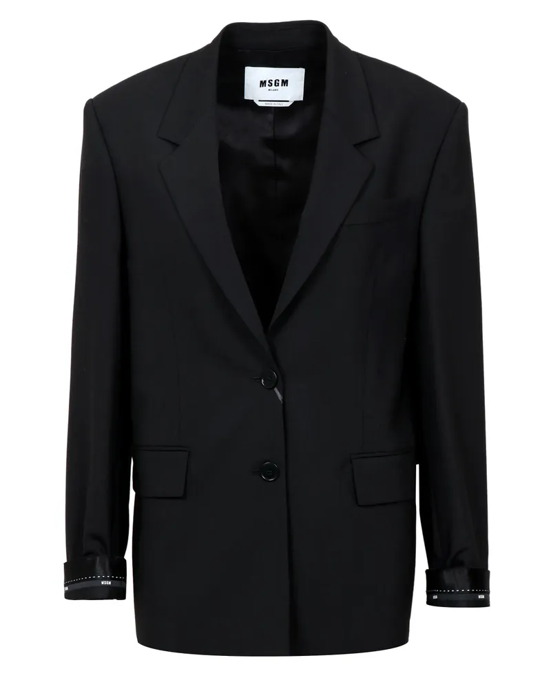 MSGM Jacken Schwarz Black