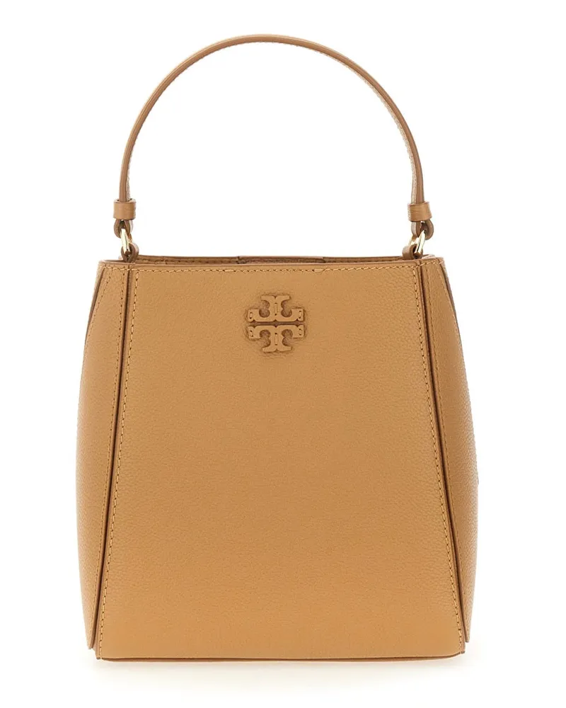 Tory Burch Borsa A Secchiello "McGraw Beige
