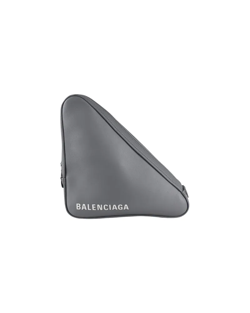Balenciaga Clutch Dreieck Grey