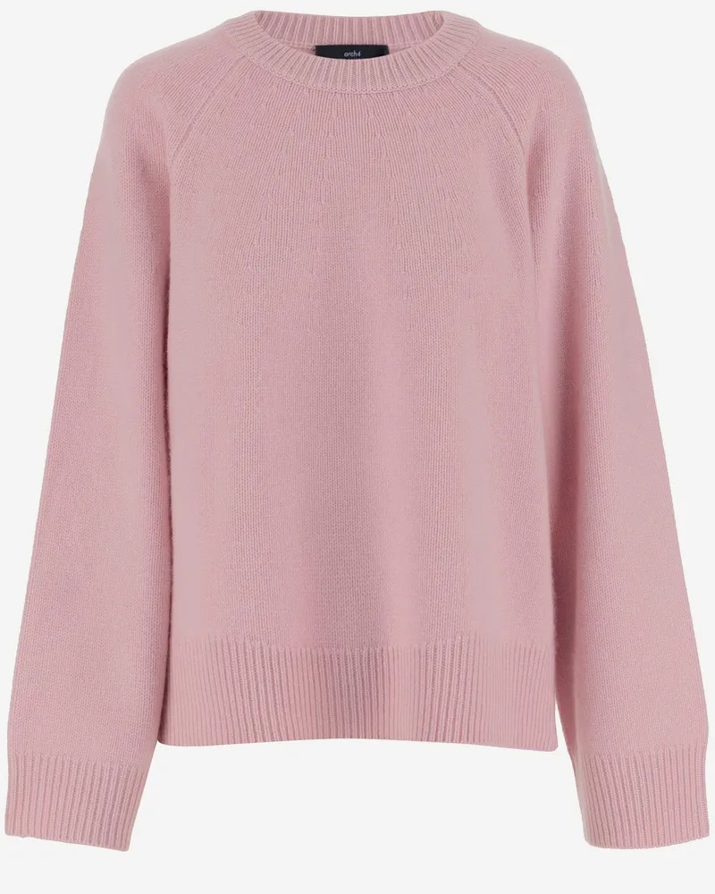 arch4 Kaschmirpullover Pink