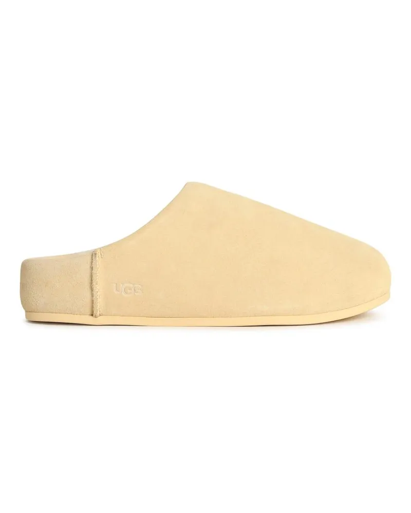 UGG Elea Slip on' Cream Lear Pantoffeln Cream