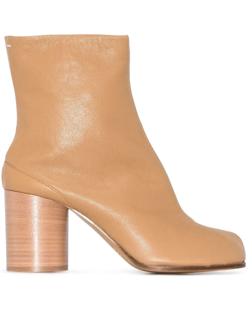 Maison Margiela Tabi Leder -Knöchelstiefel Leather