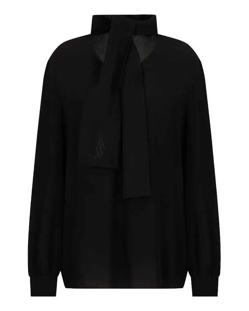 Armani Exchange Shirts schwarz Black