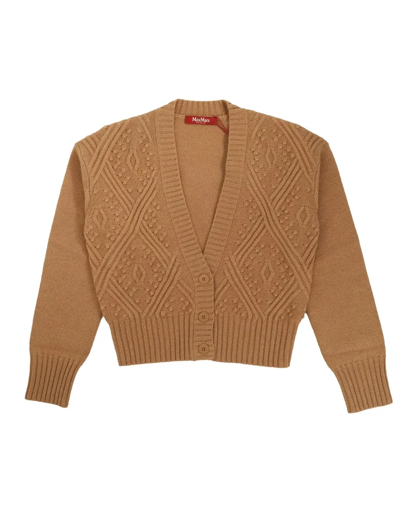 Max Mara Pullover braun Brown