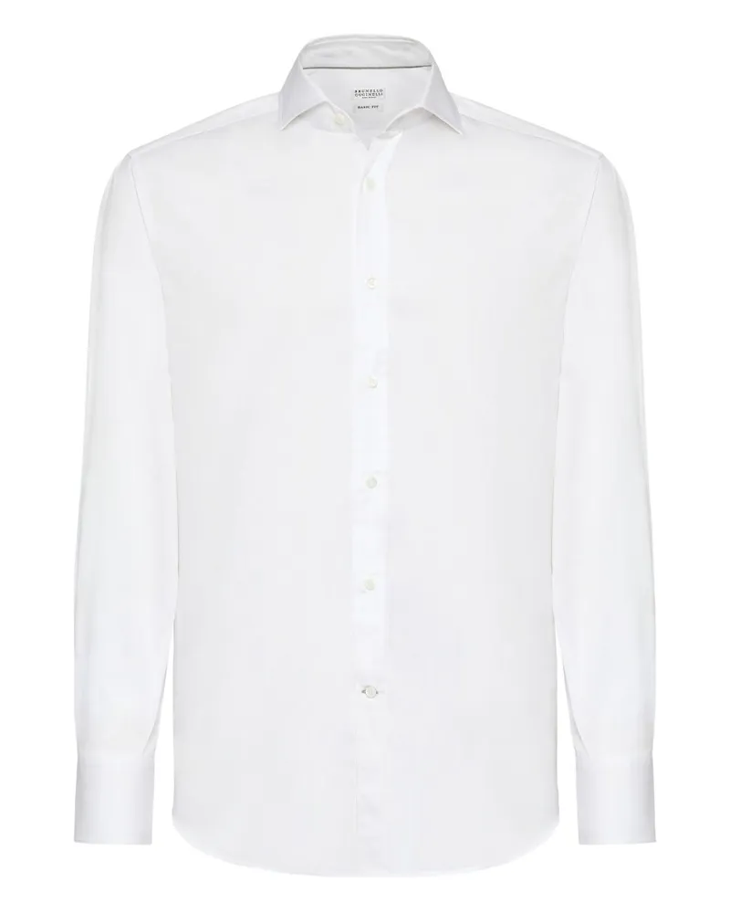 Brunello Cucinelli Baumwollhemd White