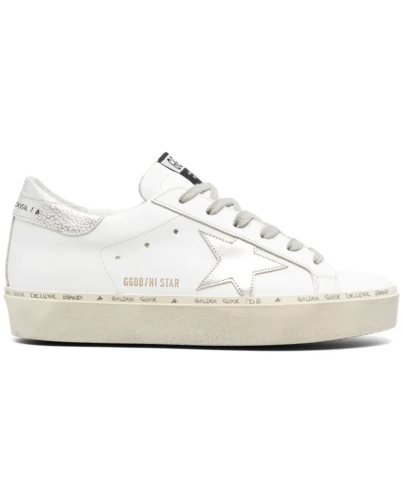 Golden Goose Goldene Gänse -Turnschuhe weiß White