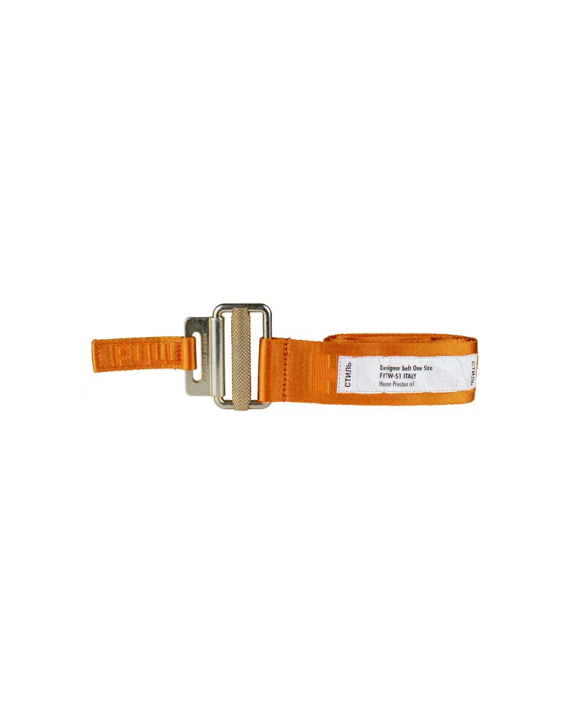 Heron Preston Belt Orange