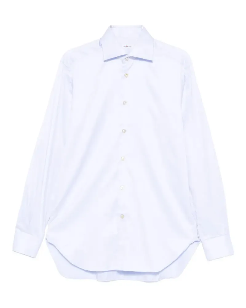 Kiton Baumwollhemd Celeste
