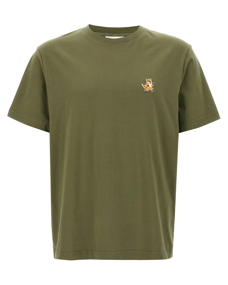 Kitsuné Speedy Fox' T -Shirt Green