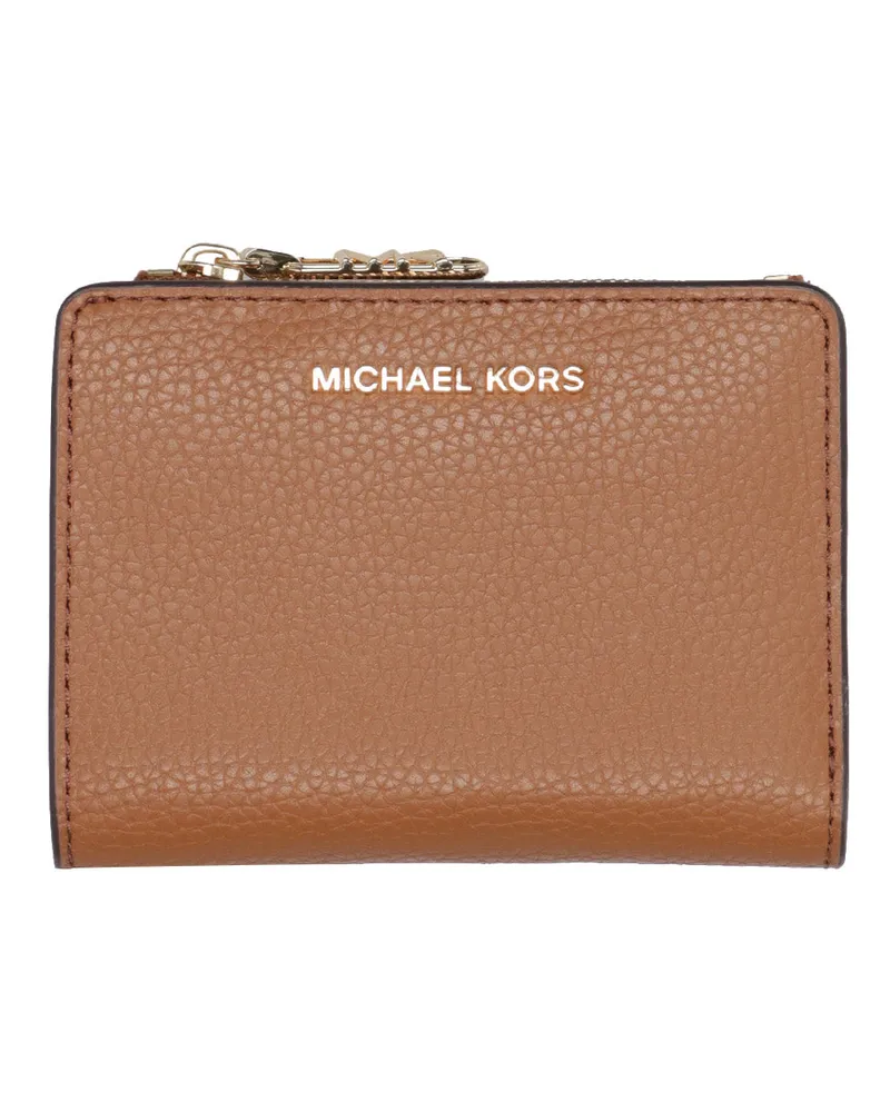 Michael Kors Brieftaschen Leder braun Leather