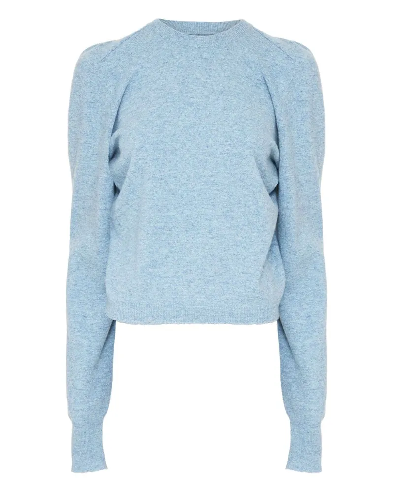 Maison Margiela Wool Crewneck -Pullover Clear