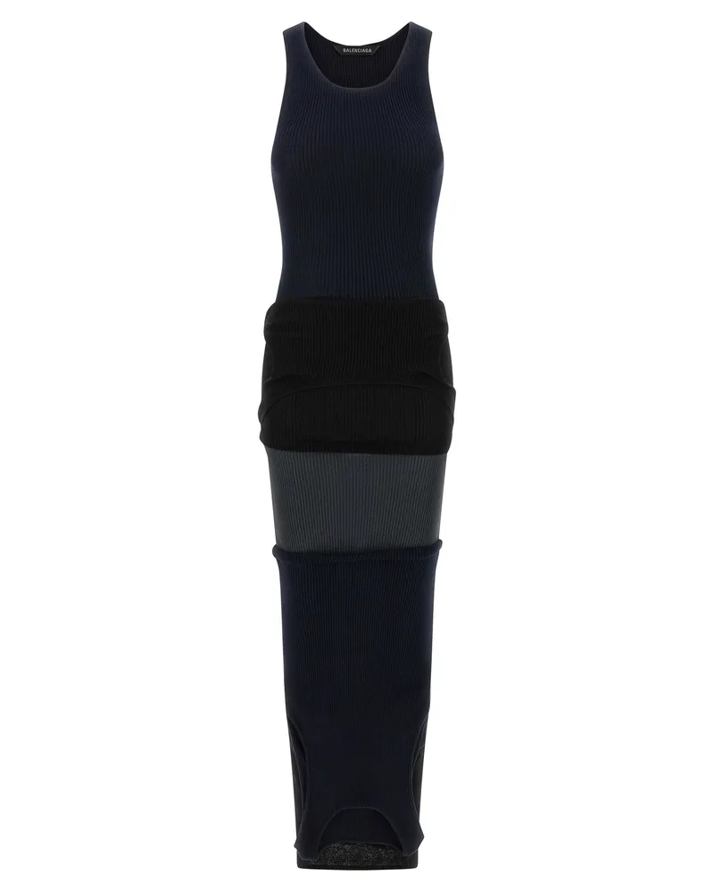 Balenciaga Upside Down“-Kleid Black