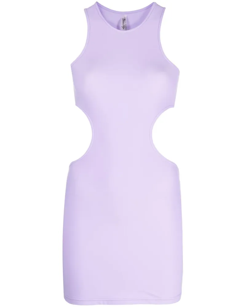 Reina Olga schneiden Detailkleid aus Lilac