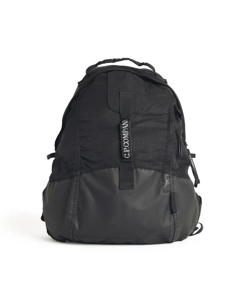 C.P. Company C.P. Firma Black Polyamid Rucksack Black