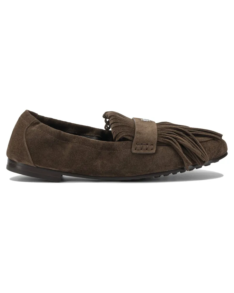 Tory Burch Loafer und Hausschuhe von Brown