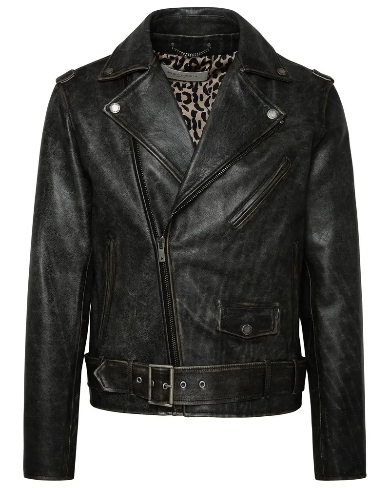 Golden Goose Lear Bikerjacke Black