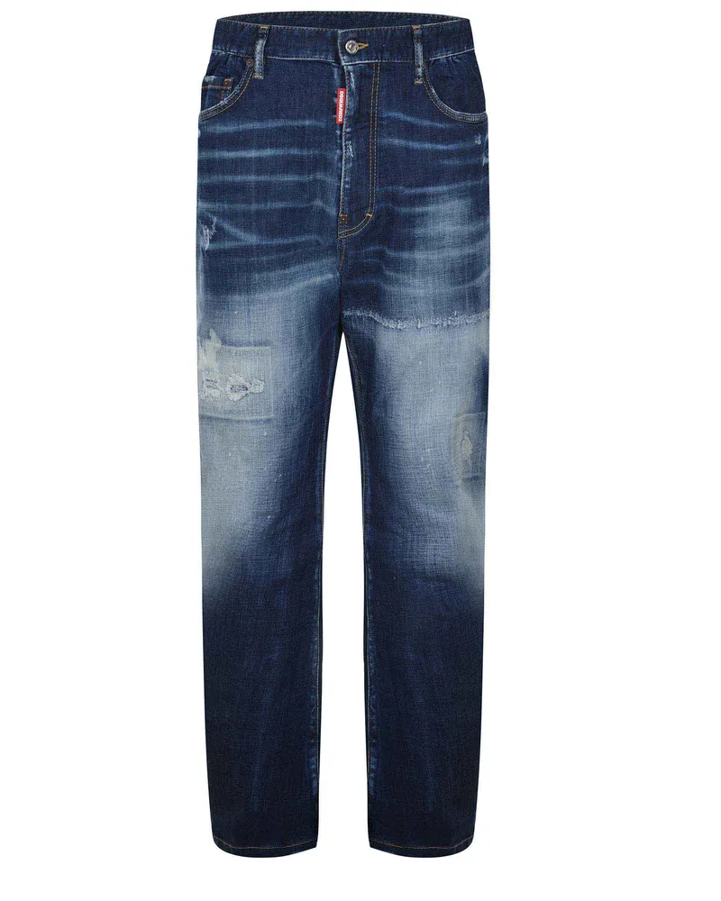 Dsquared2 London Bro' Jeans aus Stretch Jeans Blue