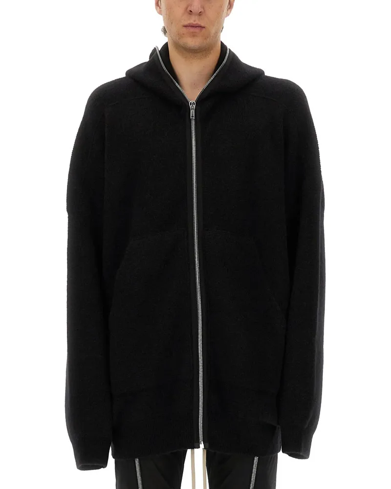 Rick Owens strickte Sweatshirt Black