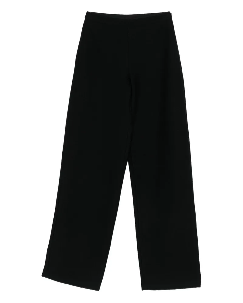 Emporio Armani Hohe Wasited Hose Black