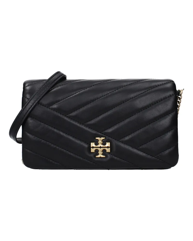 Tory Burch Kira Pochette Damens Leder Schwarz -