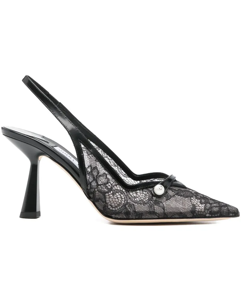 Jimmy Choo Amita Lacklederpumps Black