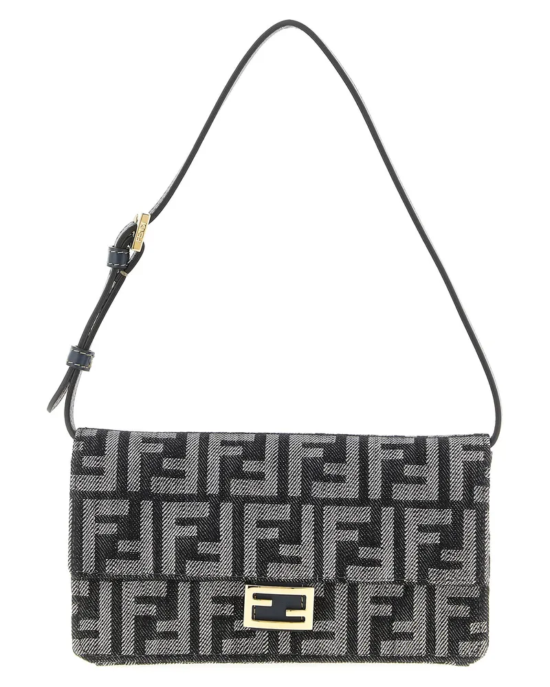 Fendi Baguette“-Kettenbrieftasche Black