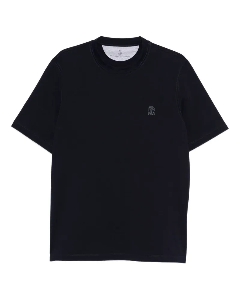 Brunello Cucinelli Pullover blau Blue