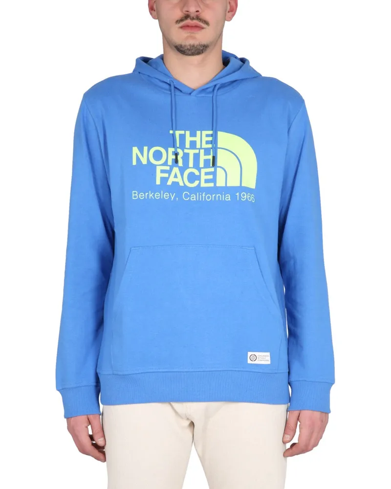The North Face Das Nordgesichts -Sweatshirt mit Logo -Stickerei Blue
