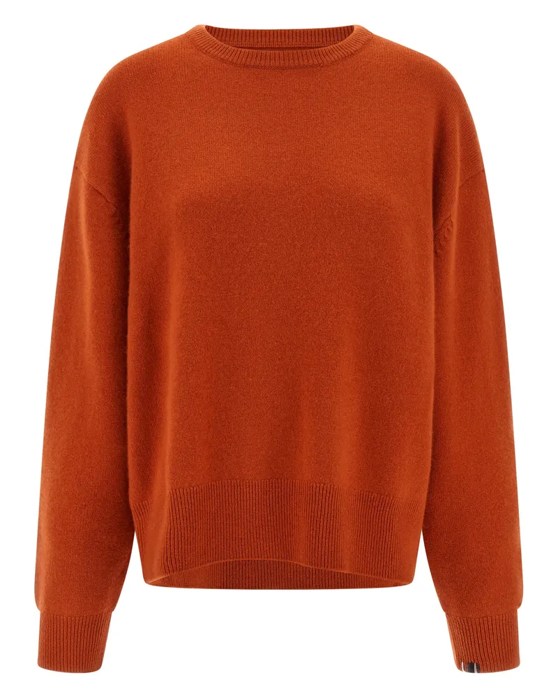 extreme cashmere Extremer Kaschmir 'N ° 431 Mike' Pullover Orange