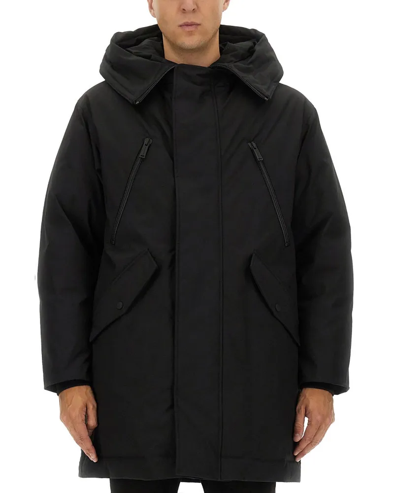 Dsquared2 Caban Puffermantel Black