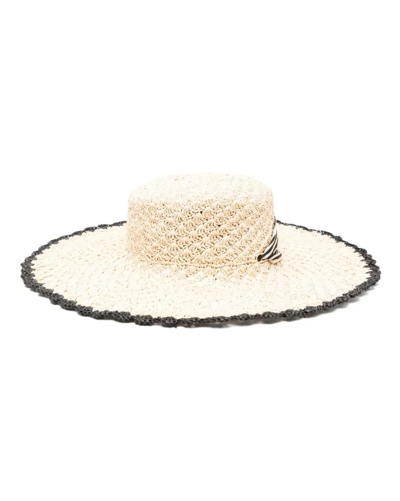 Zimmermann Stroh Sonnenhut Beige