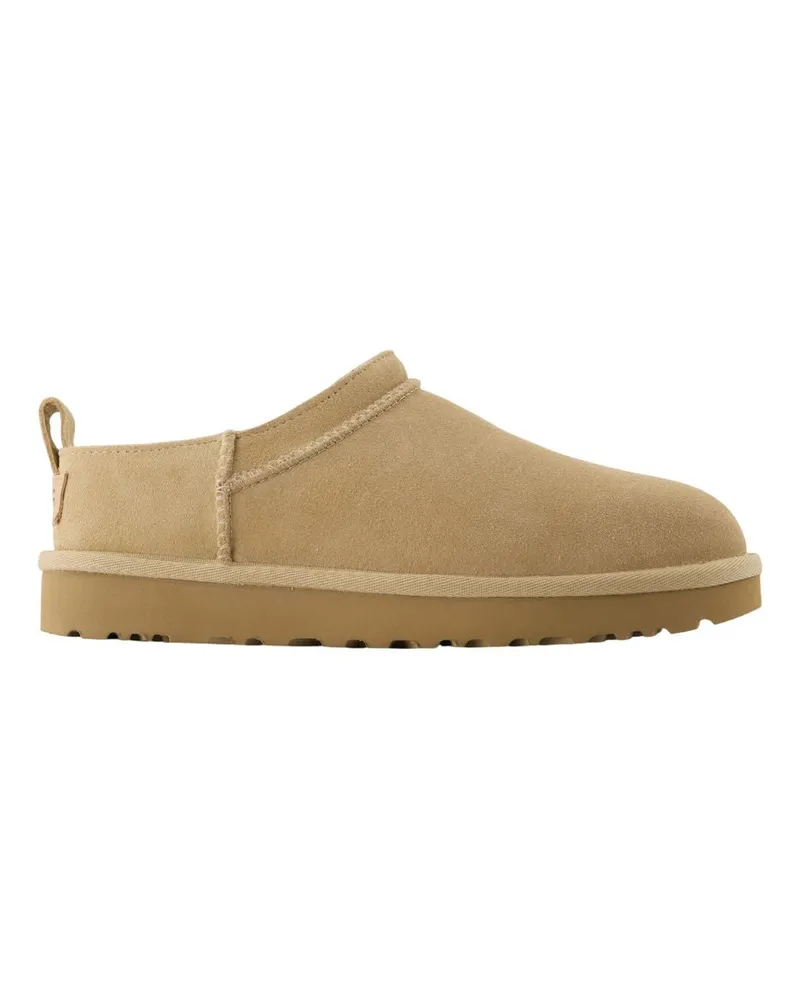 UGG Micro Classic Stiefel  Leder Beige Beige