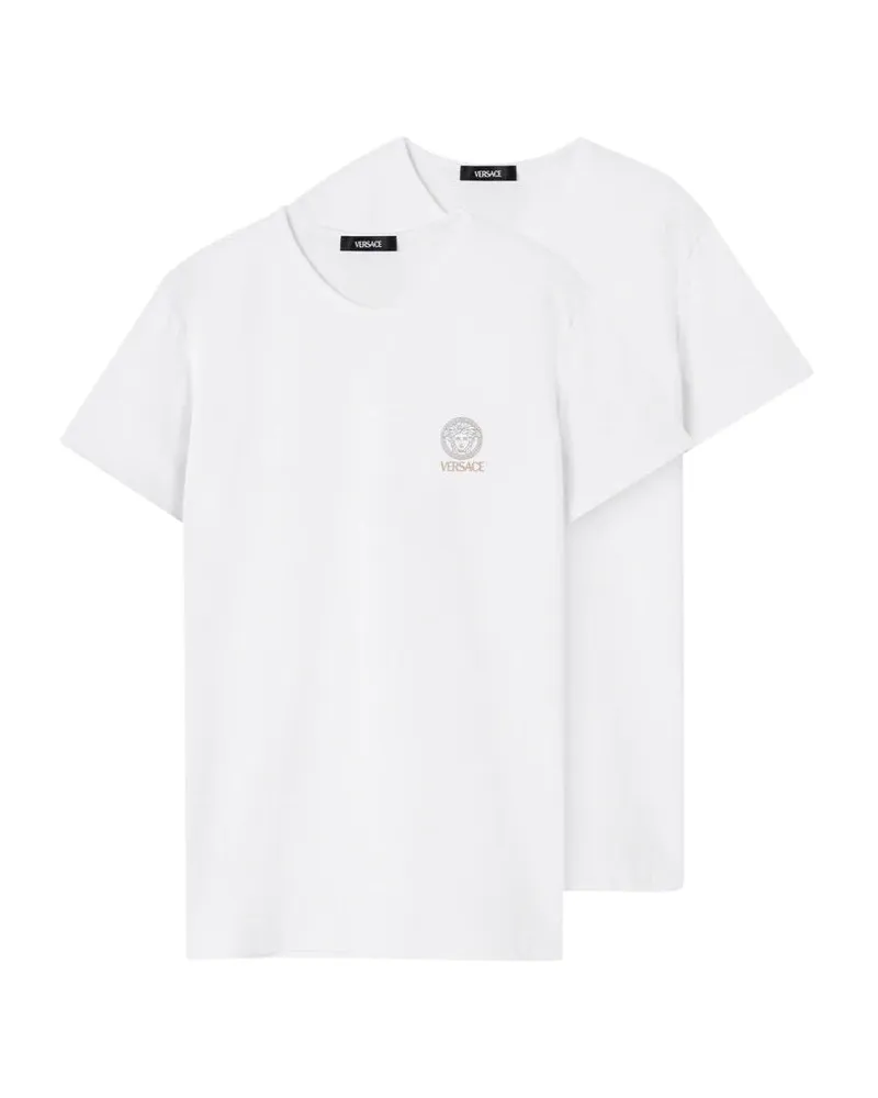 Versace Pack von zwei T -Shirts White