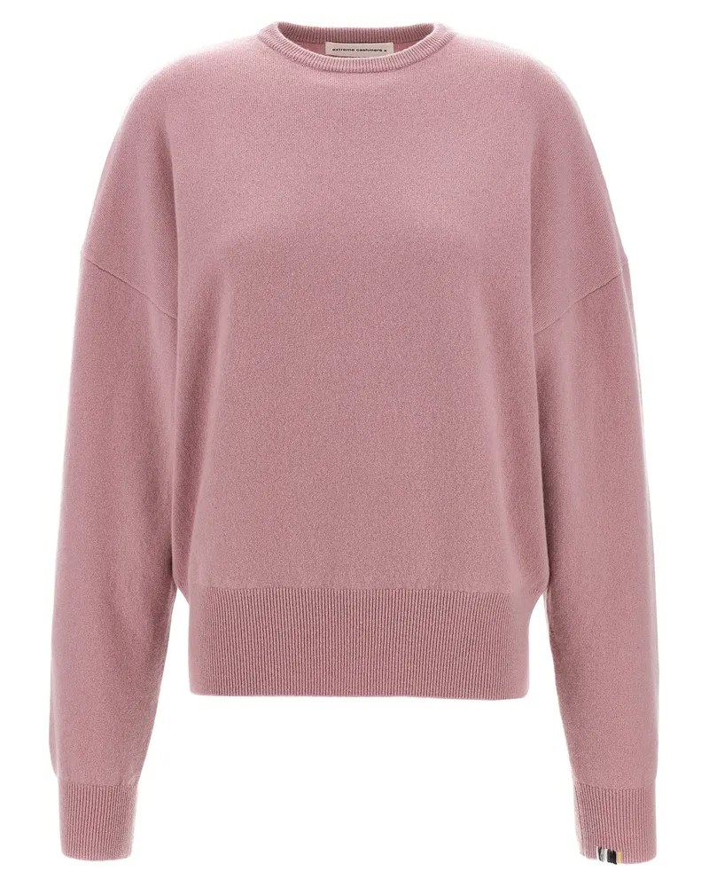 extreme cashmere Extremer Kaschmir 'N.355 Tes Rosa' Pullover Pink