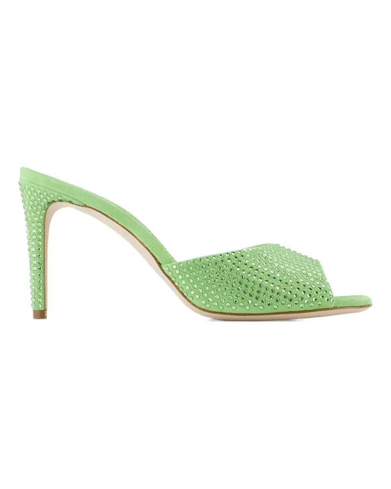 Paris Texas Holly Stiletto 85 Maultiere  Peridot Green