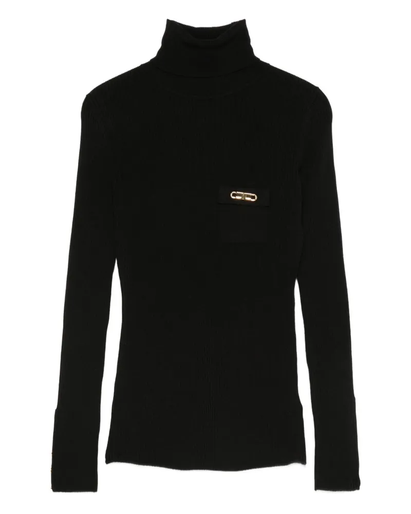 Elisabetta Franchi Pullover schwarz Black