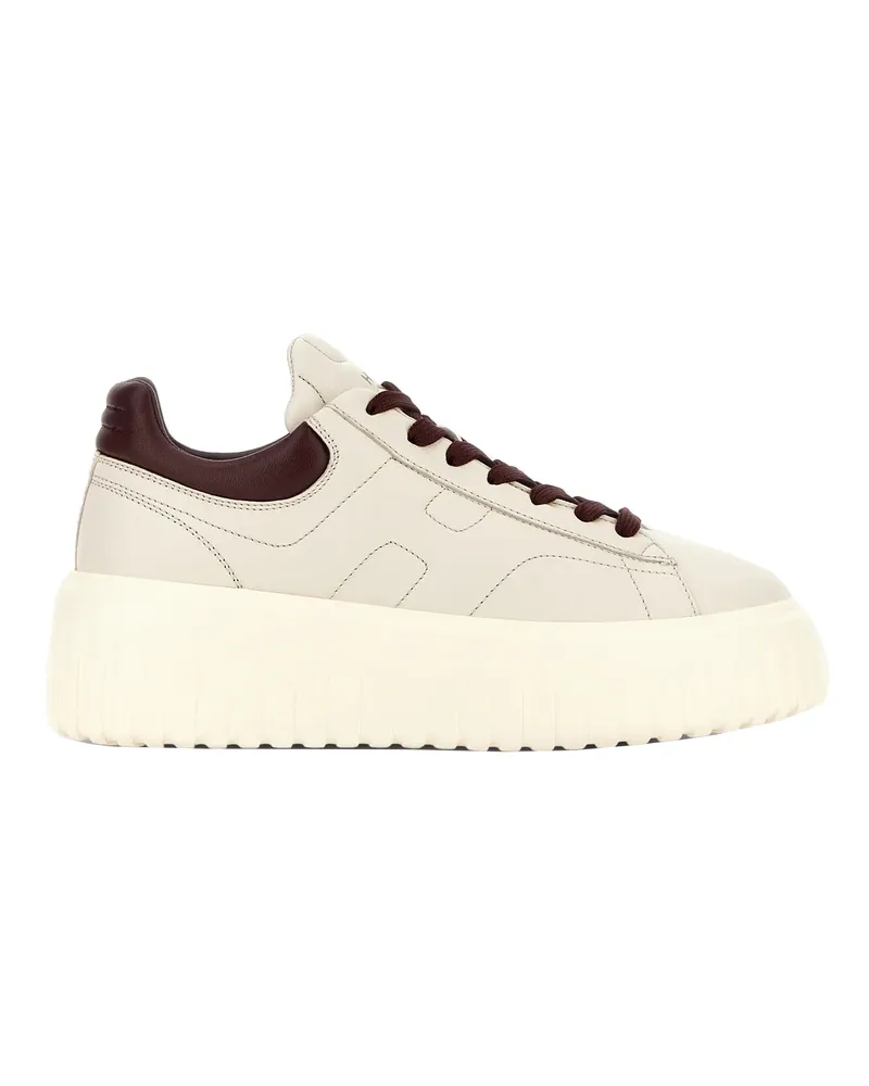Hogan Sneakers H Stripes Avorio/Bordeaux B013+r805