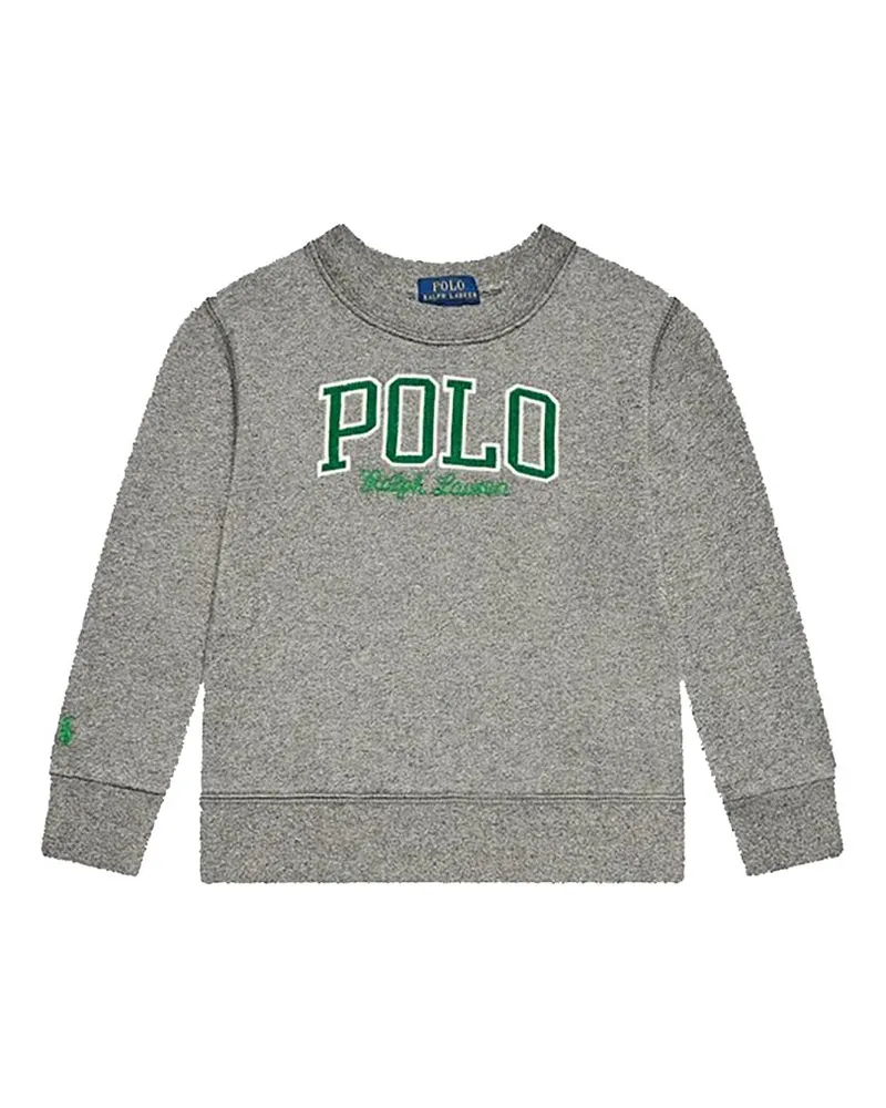 Ralph Lauren Logo Crewneck Sweatshirt Grey