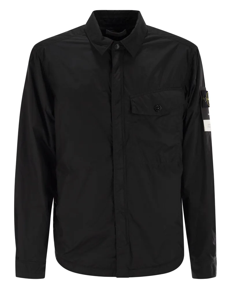 Stone Island Hemd Style Jacke Black