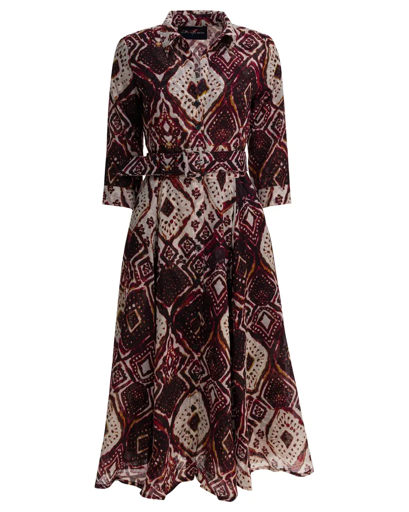 Samantha Sung Kleider Bordeaux