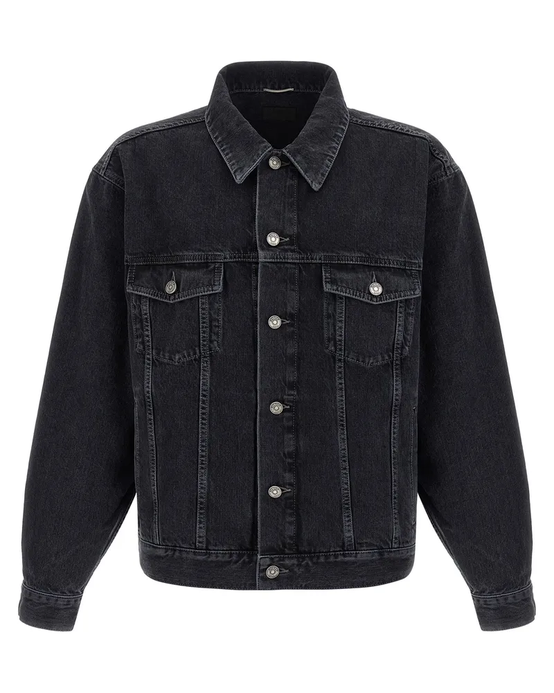 Saint Laurent Trucker“-Jacke Black