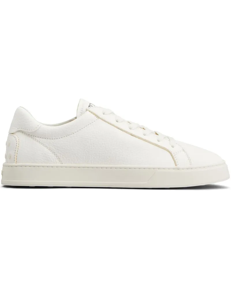 TOD'S Tod 's Leder -Turnschuhe White