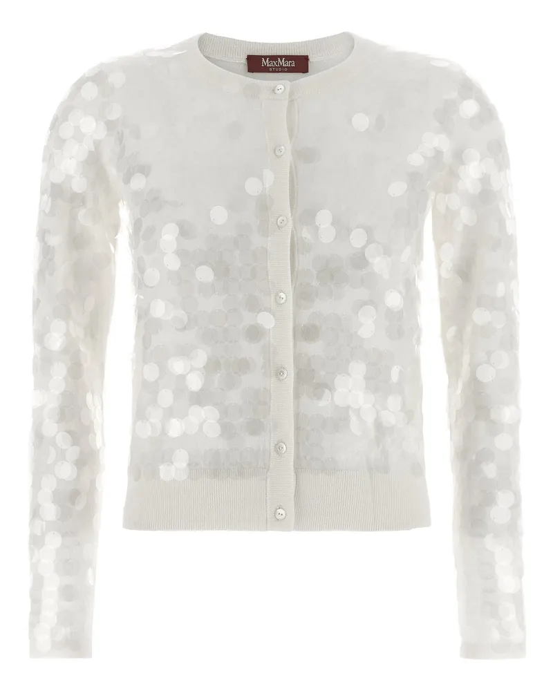 Max Mara Nekton' Strickjacke White
