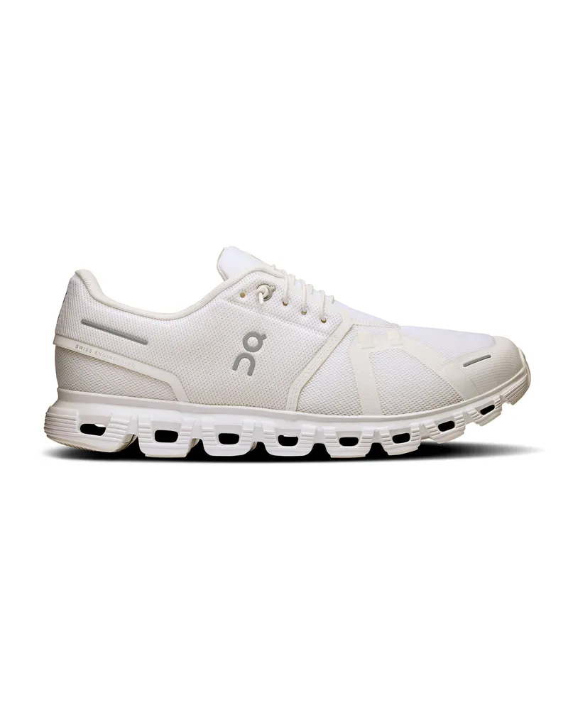 ON Auf Sneaker Cloud 6 Weiß/Weiß White