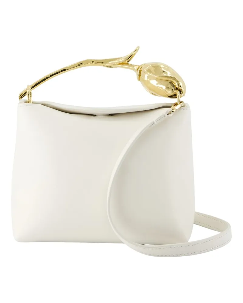 Erdem Mini Bloom Handtasche  Leder weiß Weiß