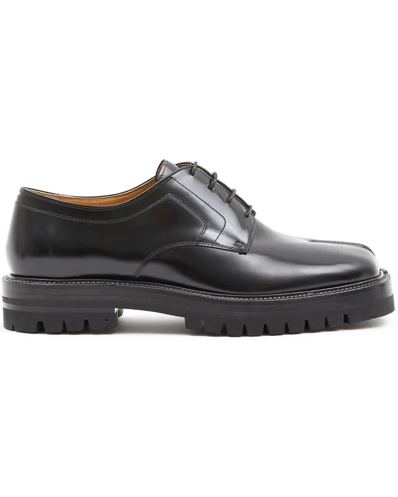 Maison Margiela flache Schuhe schwarz Black