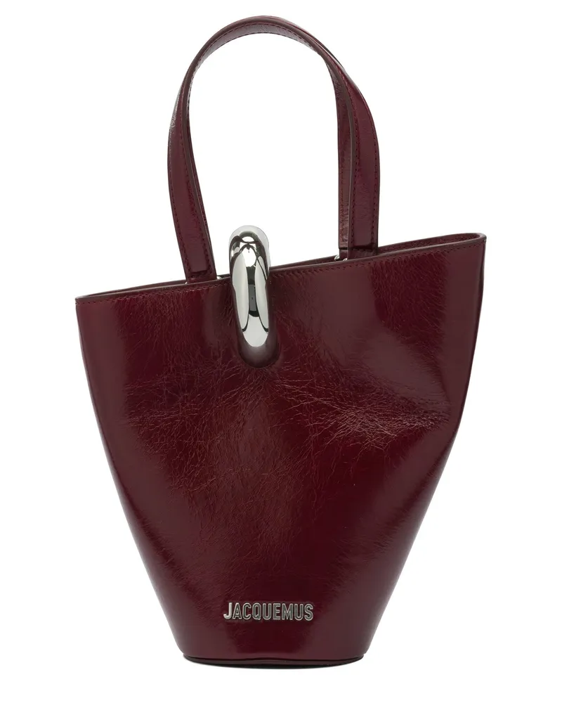 Jacquemus Le Petite Bambola“ Handtasche Bordeaux